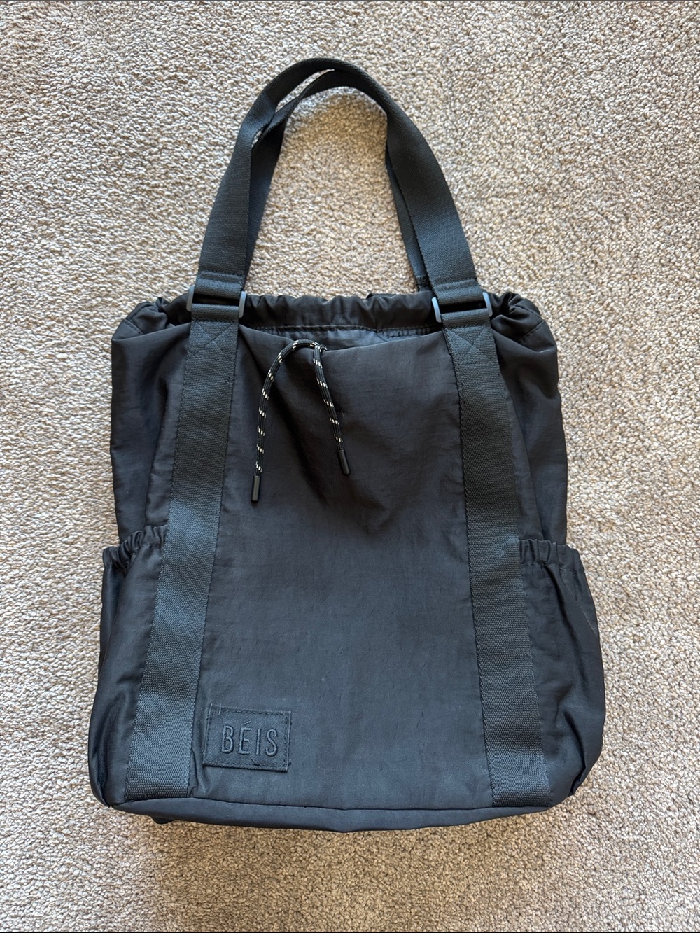 BEIS Black Sport Tote, Excellent condition